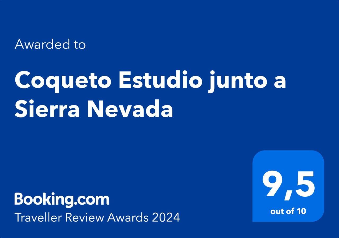 Coqueto Estudio Junto A Sierra Nevada Guejar Sierra Exterior foto